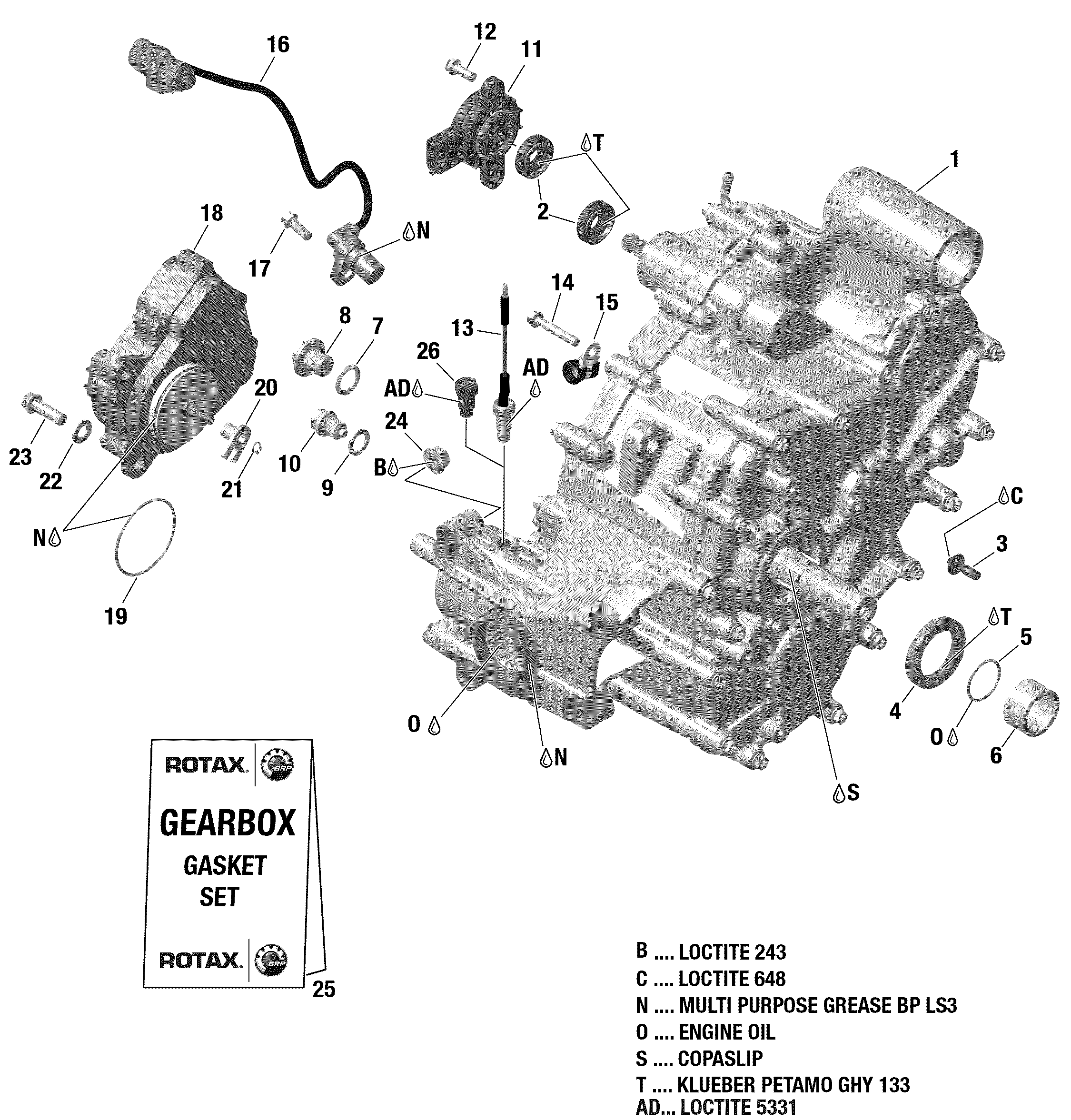 Gear Box And Components 420686563