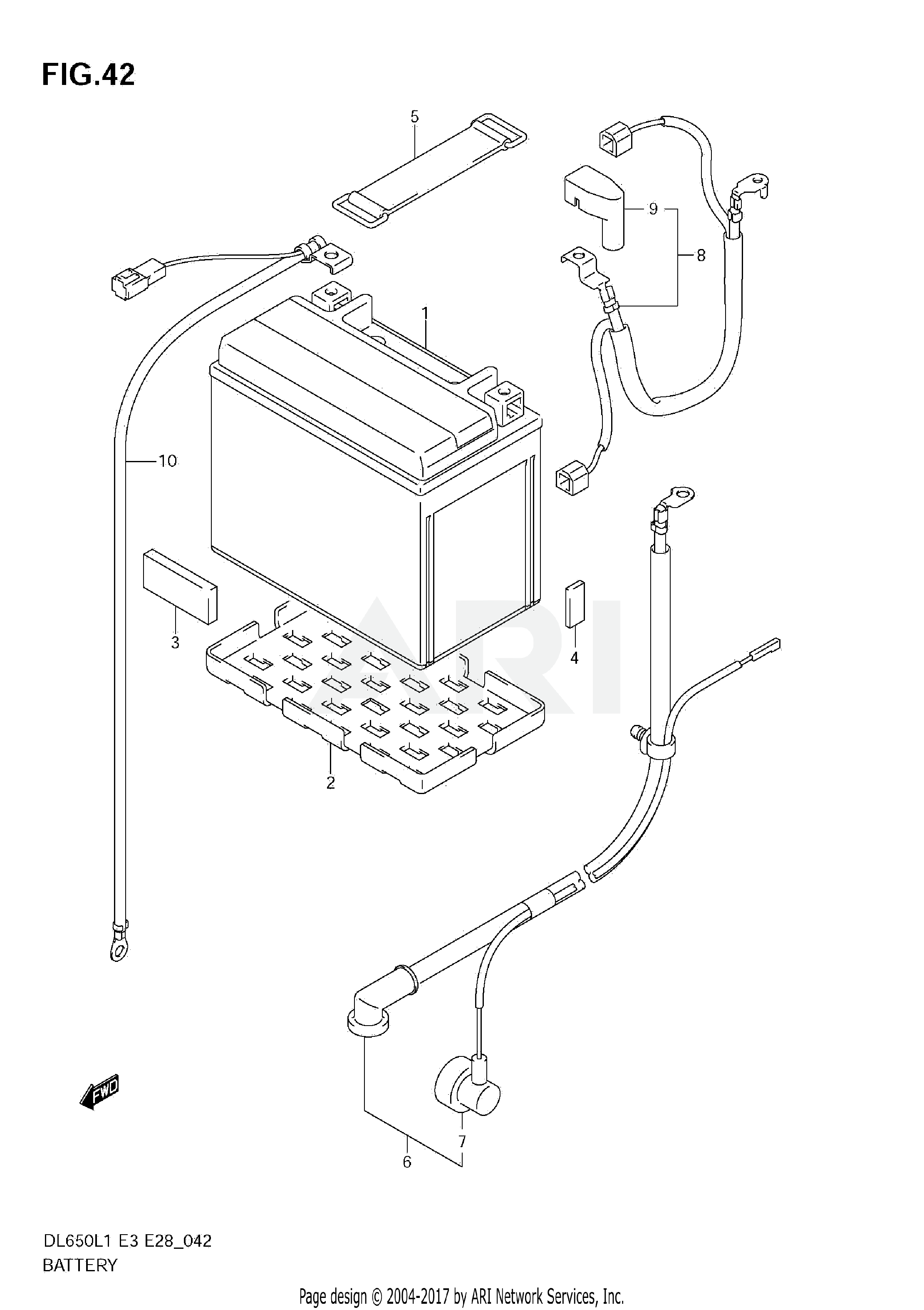 BATTERY (DL650A L1 E33)