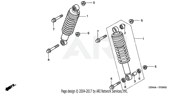 FRONT SHOCK ABSORBER