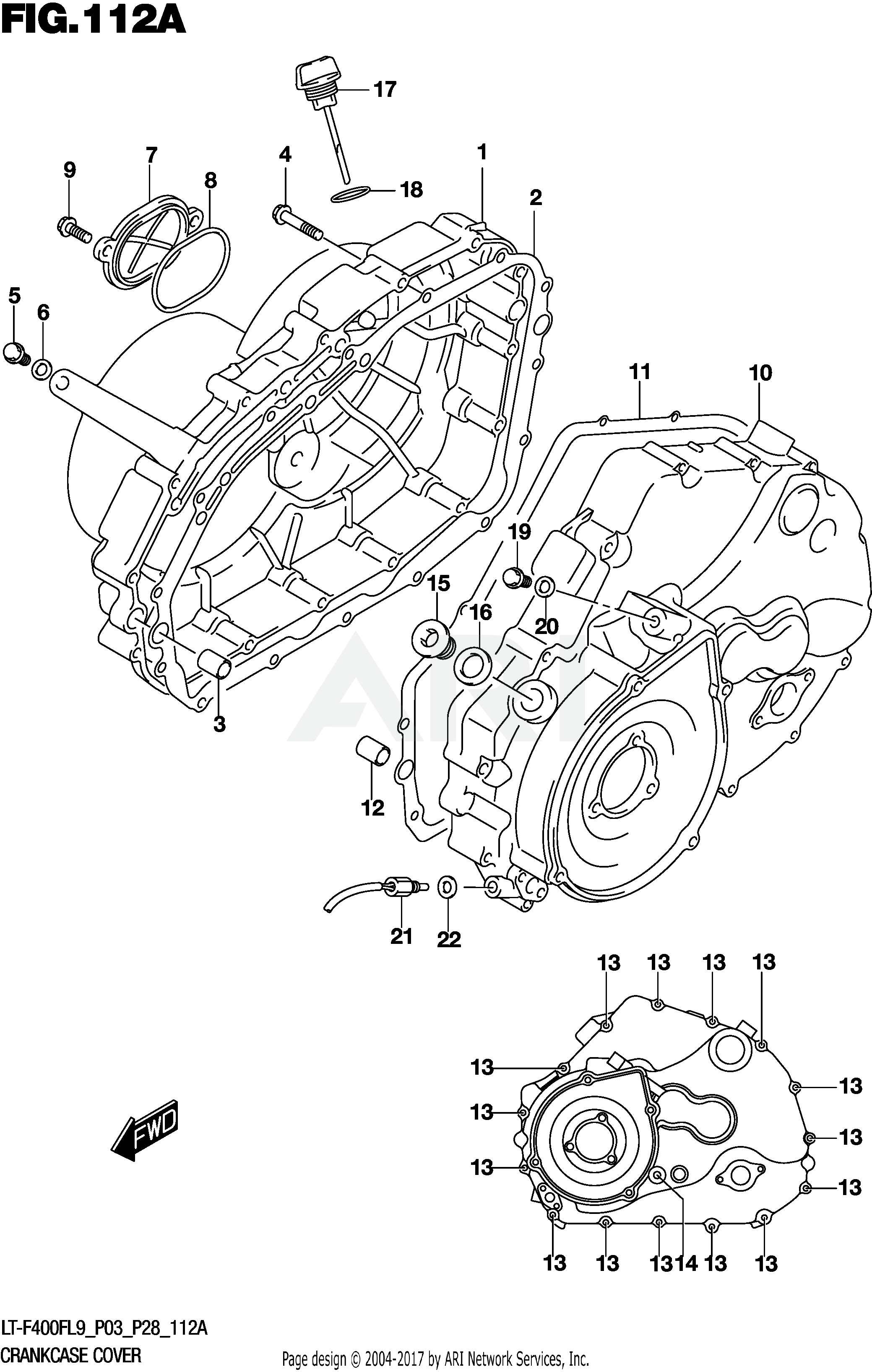 CRANKCASE COVER