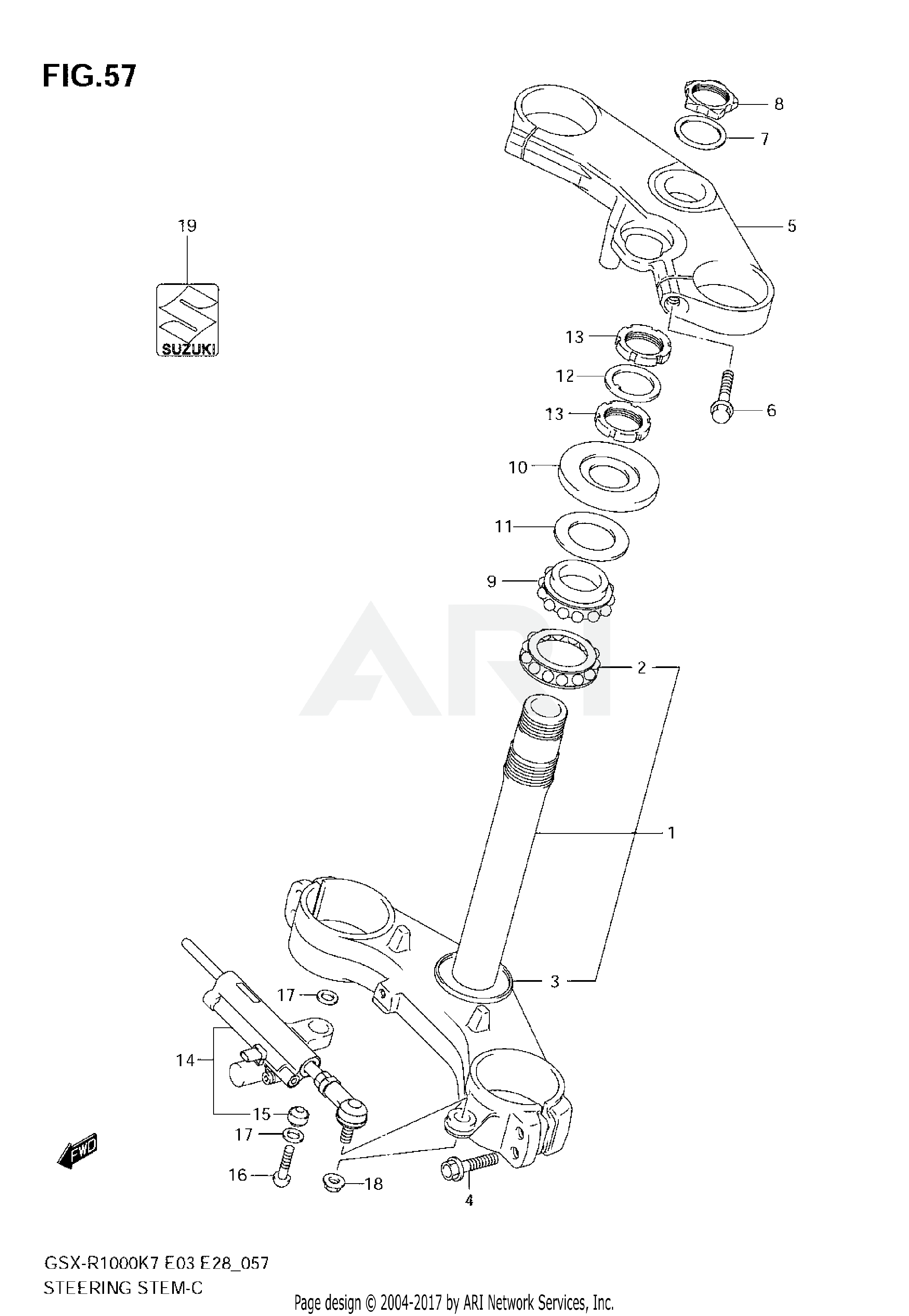 STEERING STEM