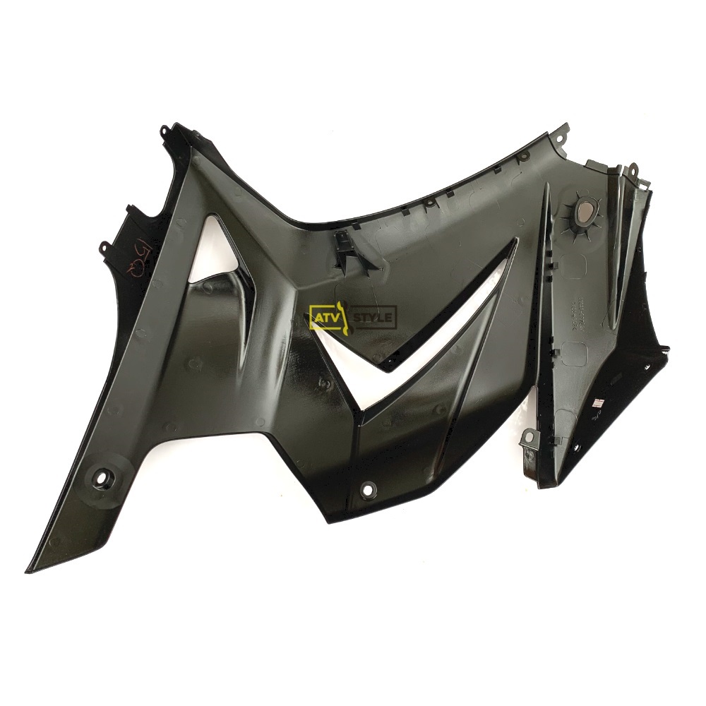 Обтекатель боковой пластиковый правый черный Kawasaki 55028-0272-15Q ( С ТРЕЩИНОЙ )