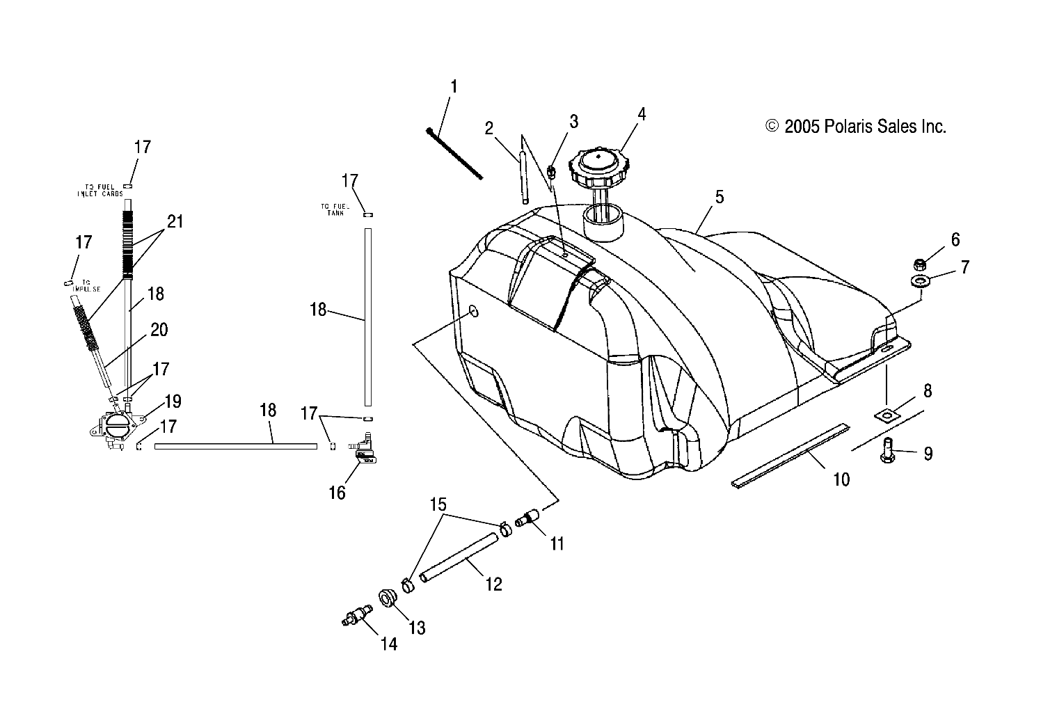 FUEL SYSTEM - S07NP5CS/CE (4997259725A05)