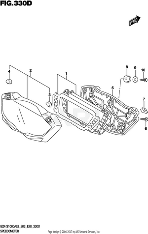 SPEEDOMETER (GSX-S1000YAL9 E03)