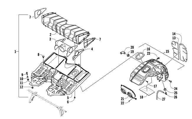 AIR SILENCER ASSEMBLY