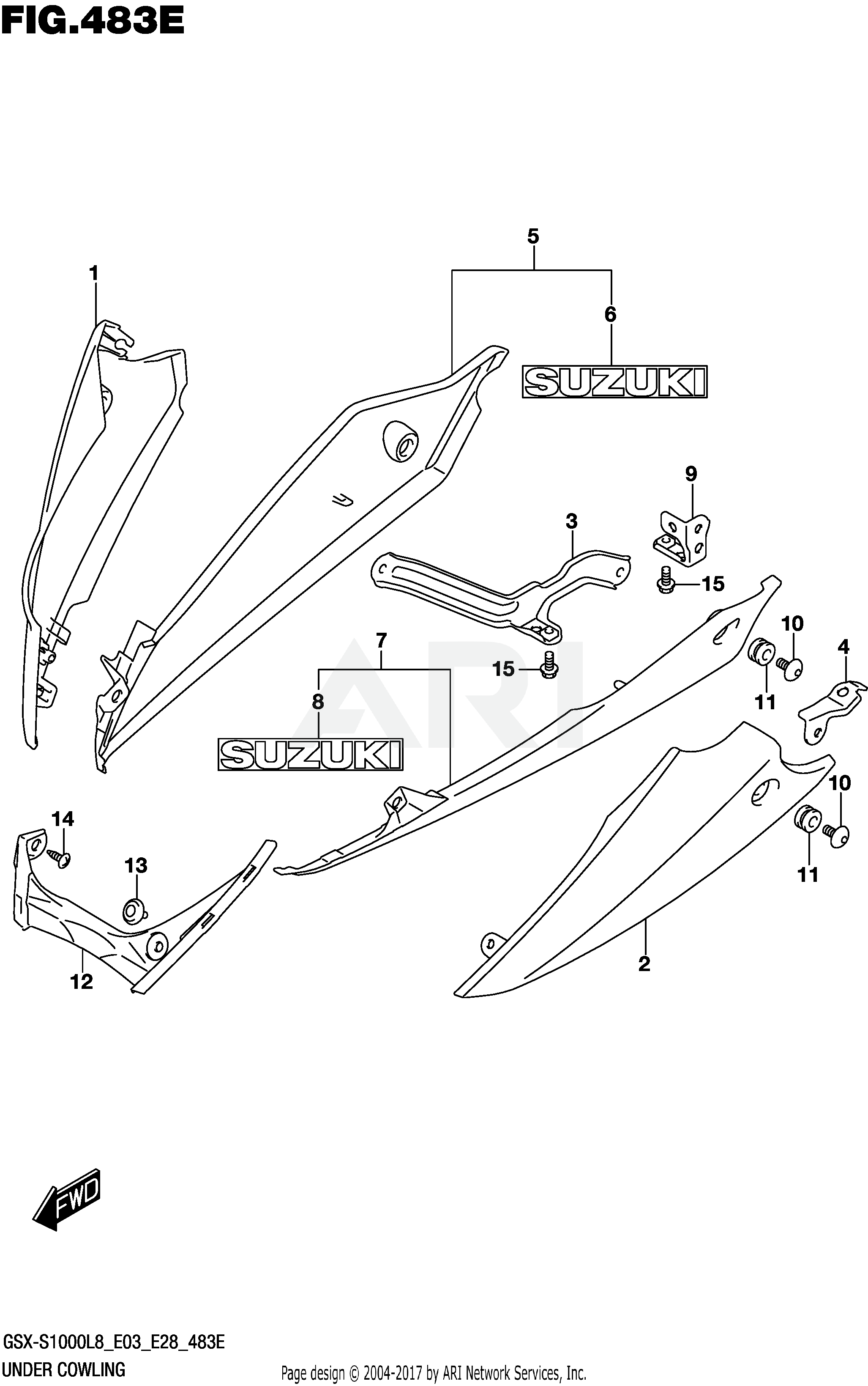 UNDER COWLING (GSX-S1000L8 E33)