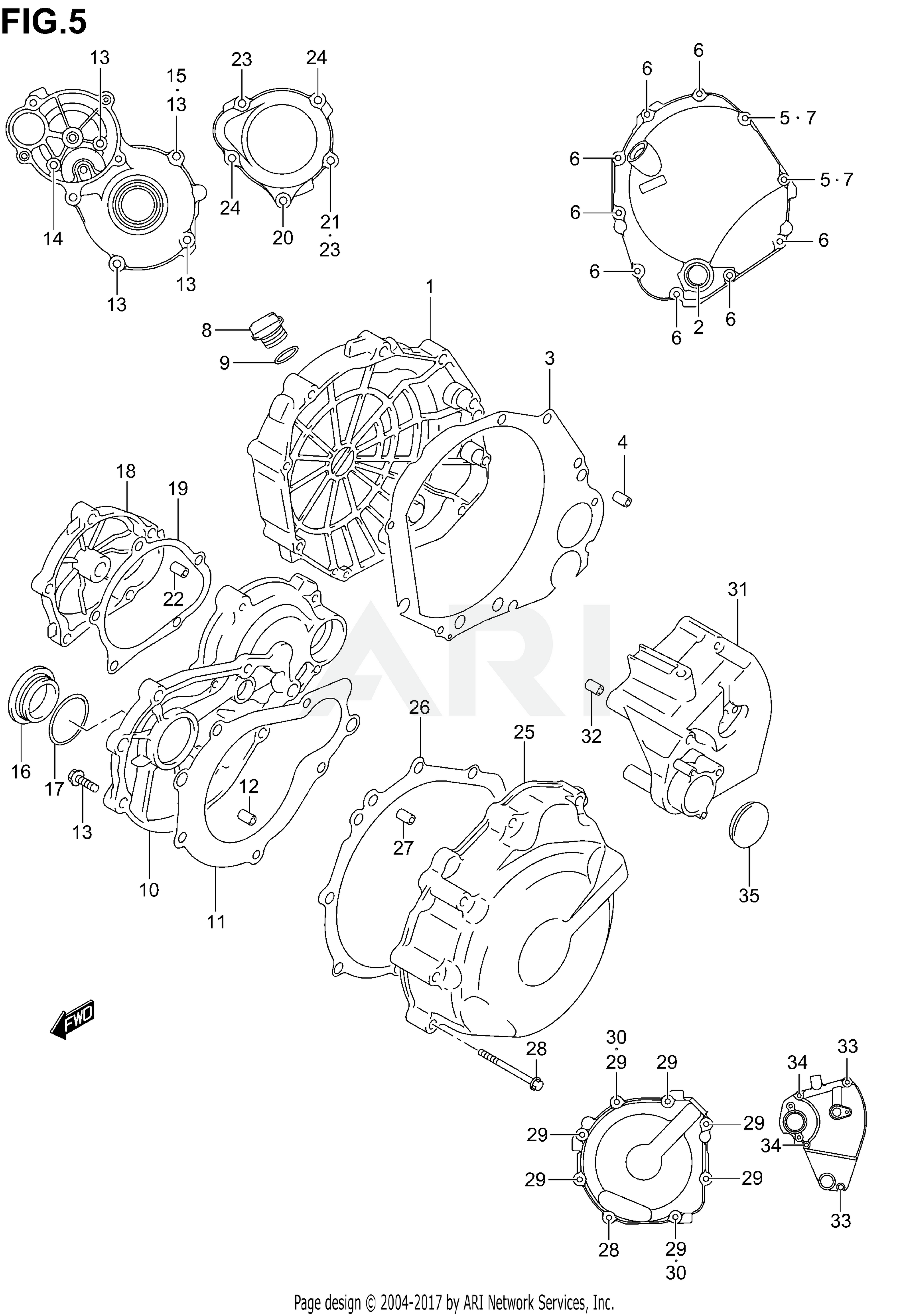 CRANKCASE COVER