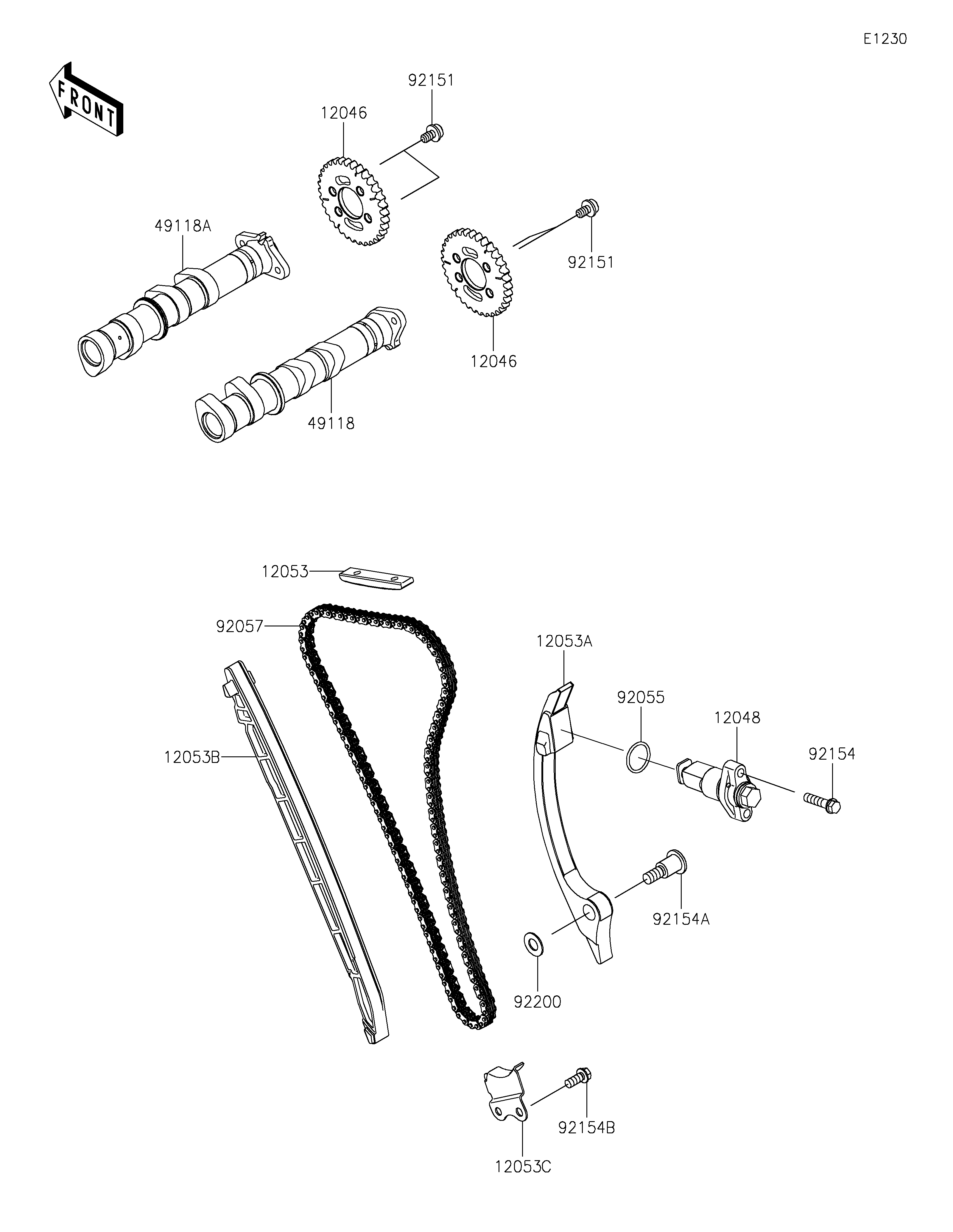 Camshaft(s)/Tensioner