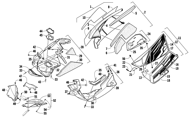 SKID PLATE AND SIDE PANEL ASSEMBLY