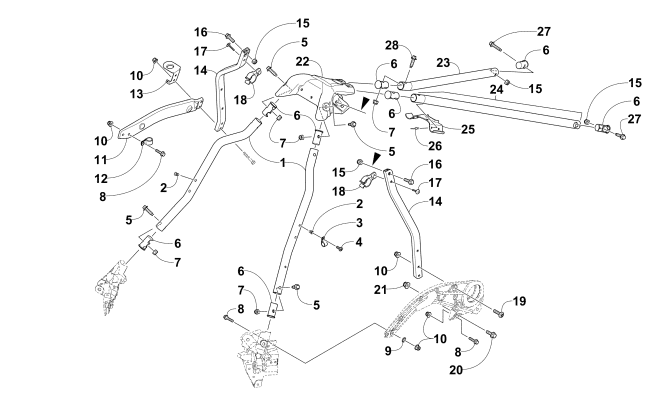 STEERING SUPPORT ASSEMBLY (Early Build)