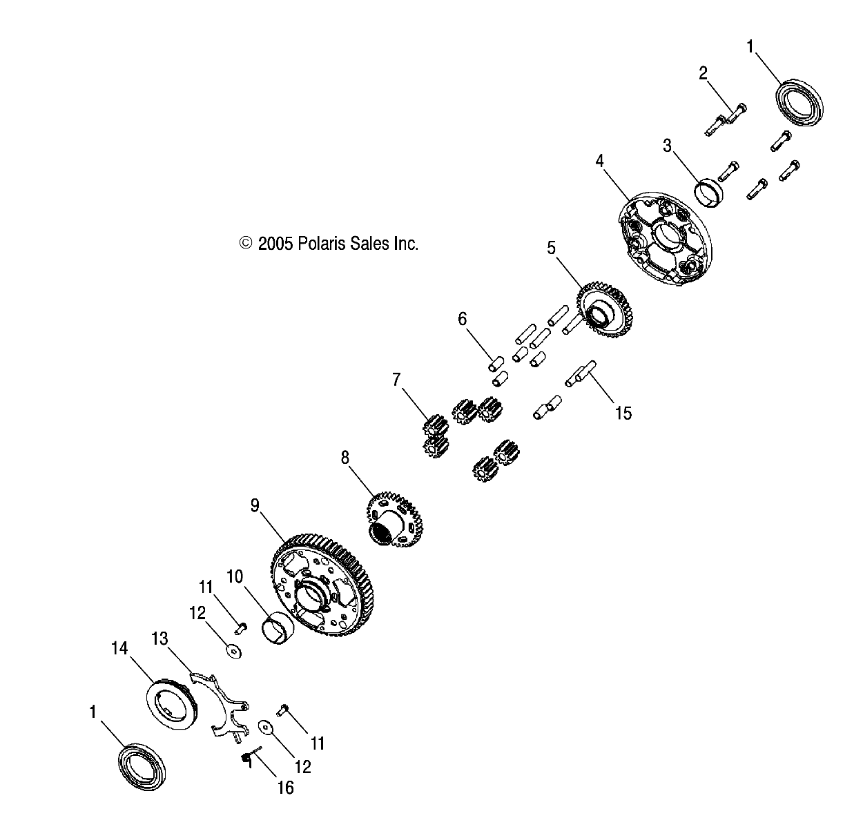 DIFFERENTIAL - A06MN50AU/AW (4999204069920406D07)