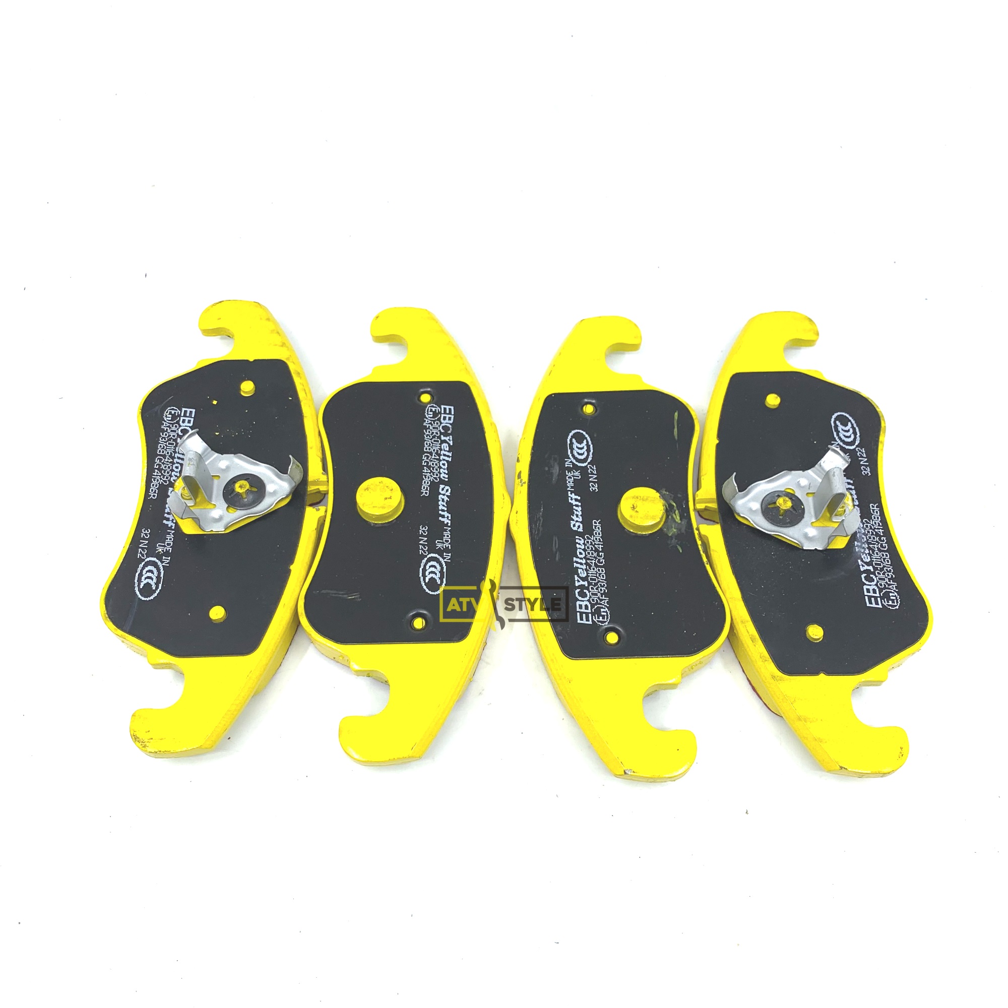 Тормозные колодки передние EBC Yellowstuff DP41986R