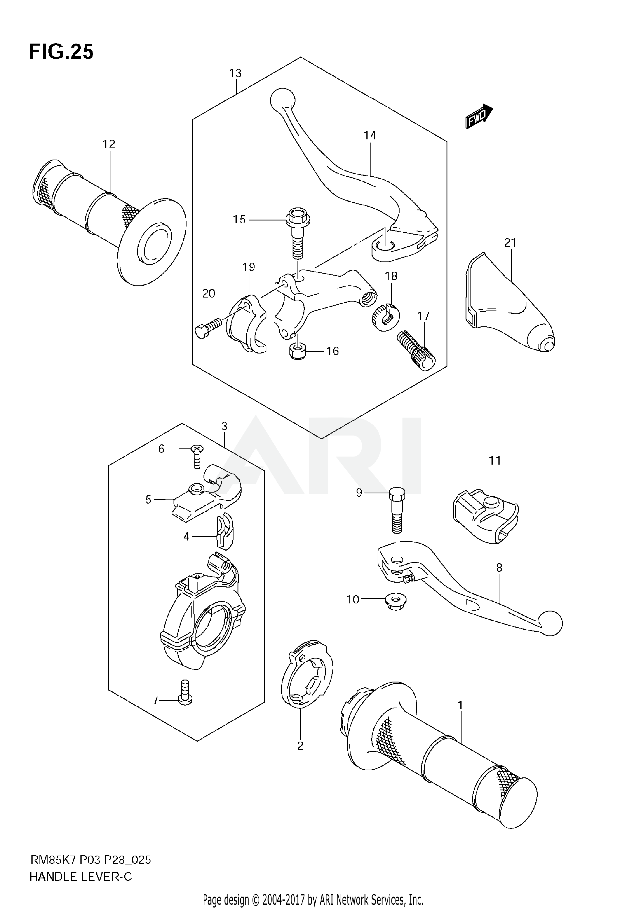 HANDLE LEVER