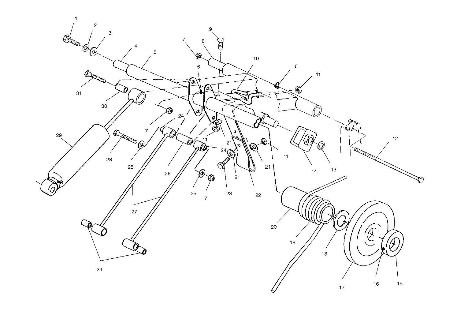 REAR TORQUE ARM - S01SS7AS (4960946094C001)