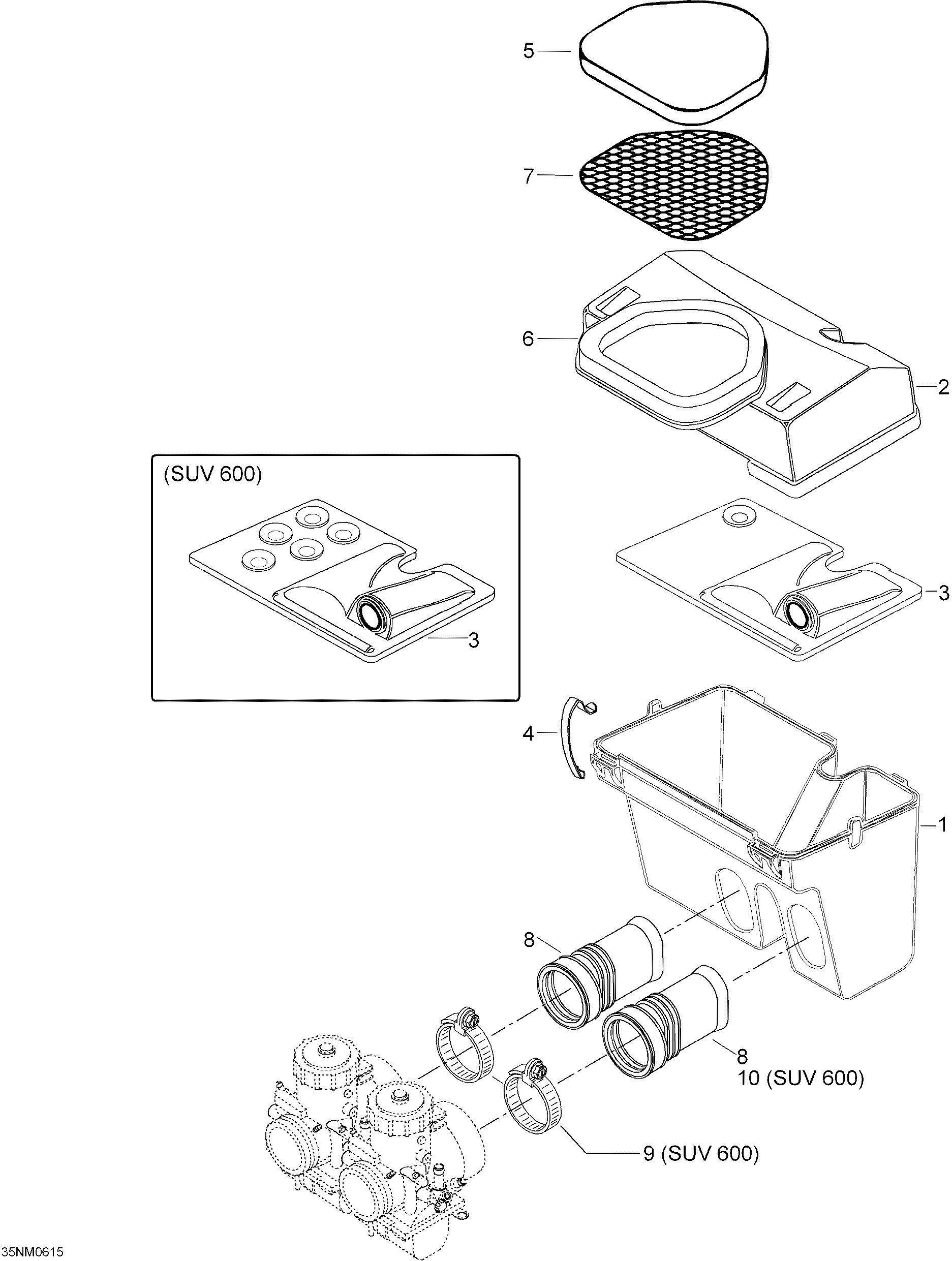 Air Silencer 550F SUV