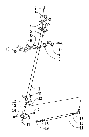 STEERING POST ASSEMBLY