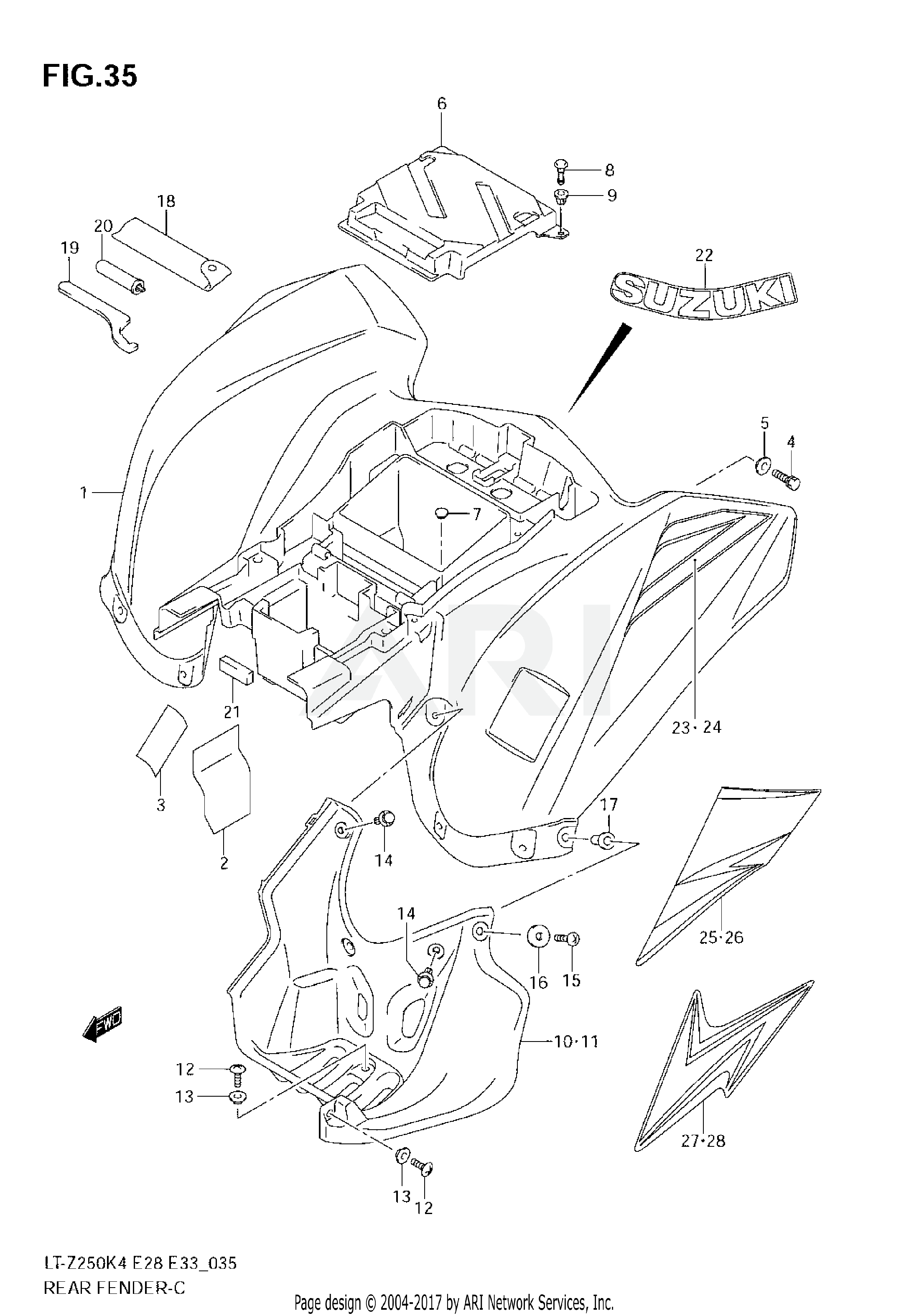 REAR FENDER