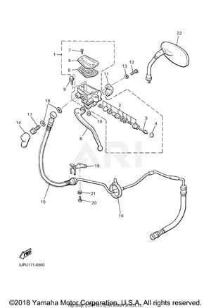 FRONT MASTER CYLINDER 2