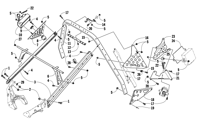 STEERING SUPPORT ASSEMBLY