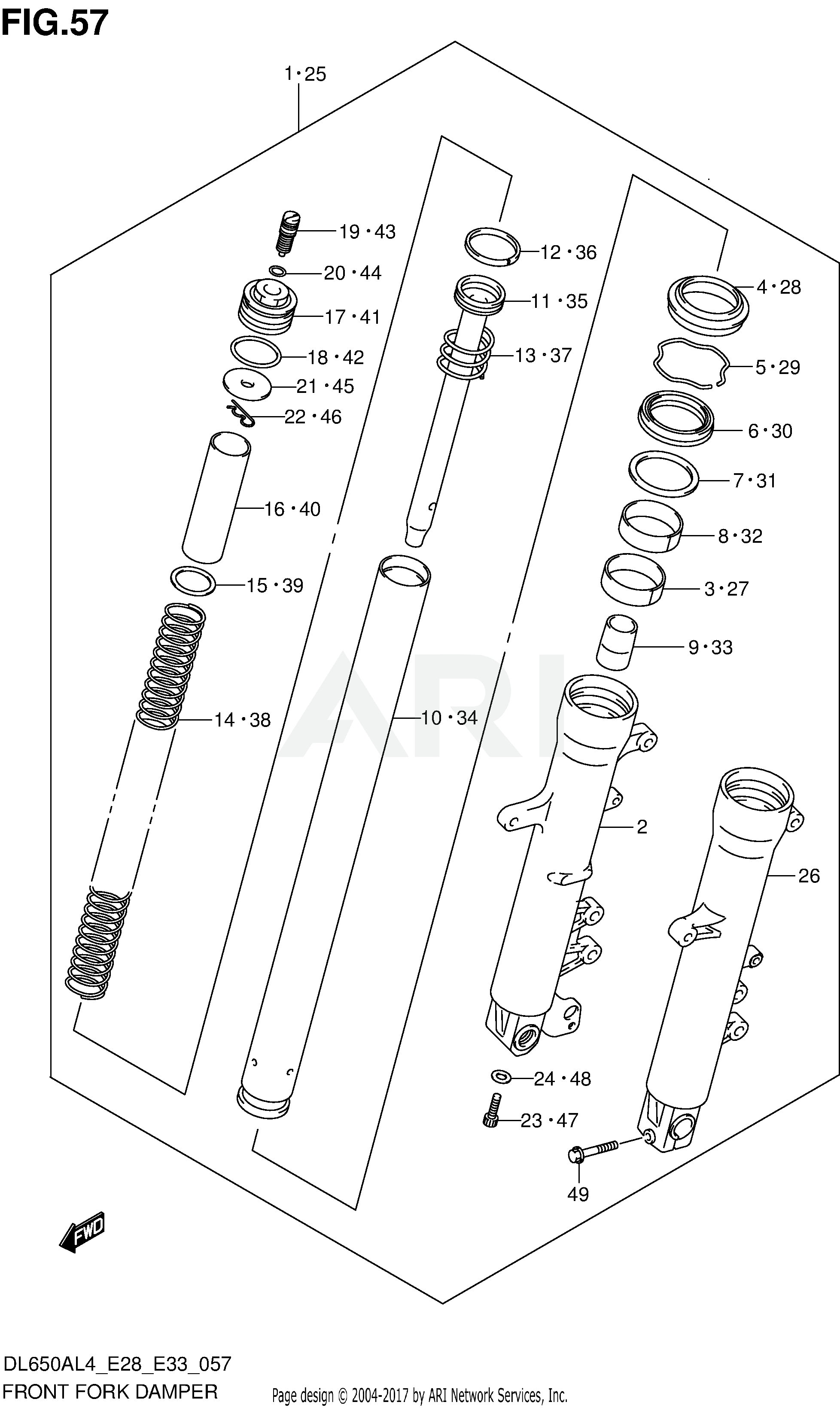 FRONT FORK DAMPER