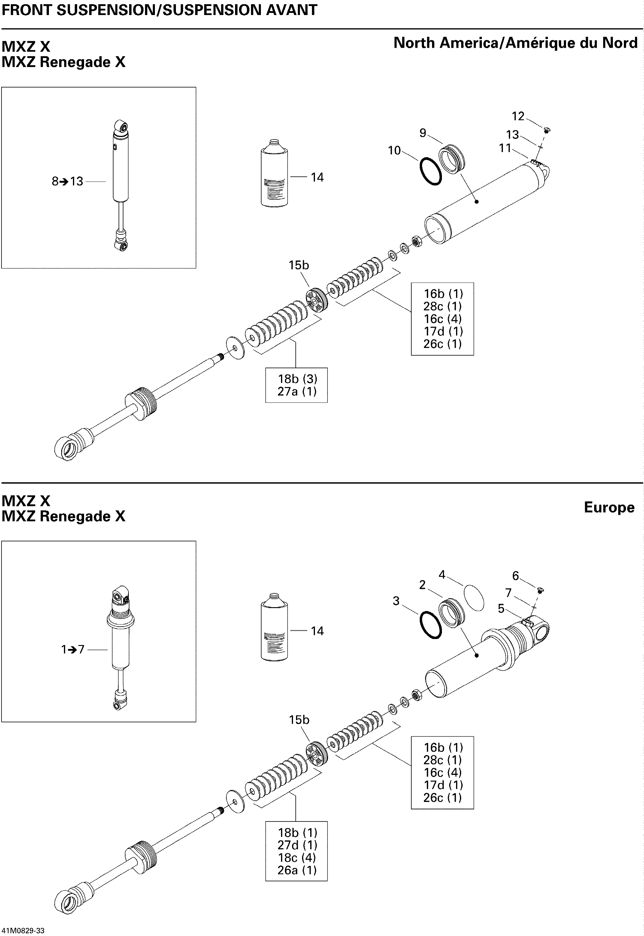 Take Apart Shock, Front