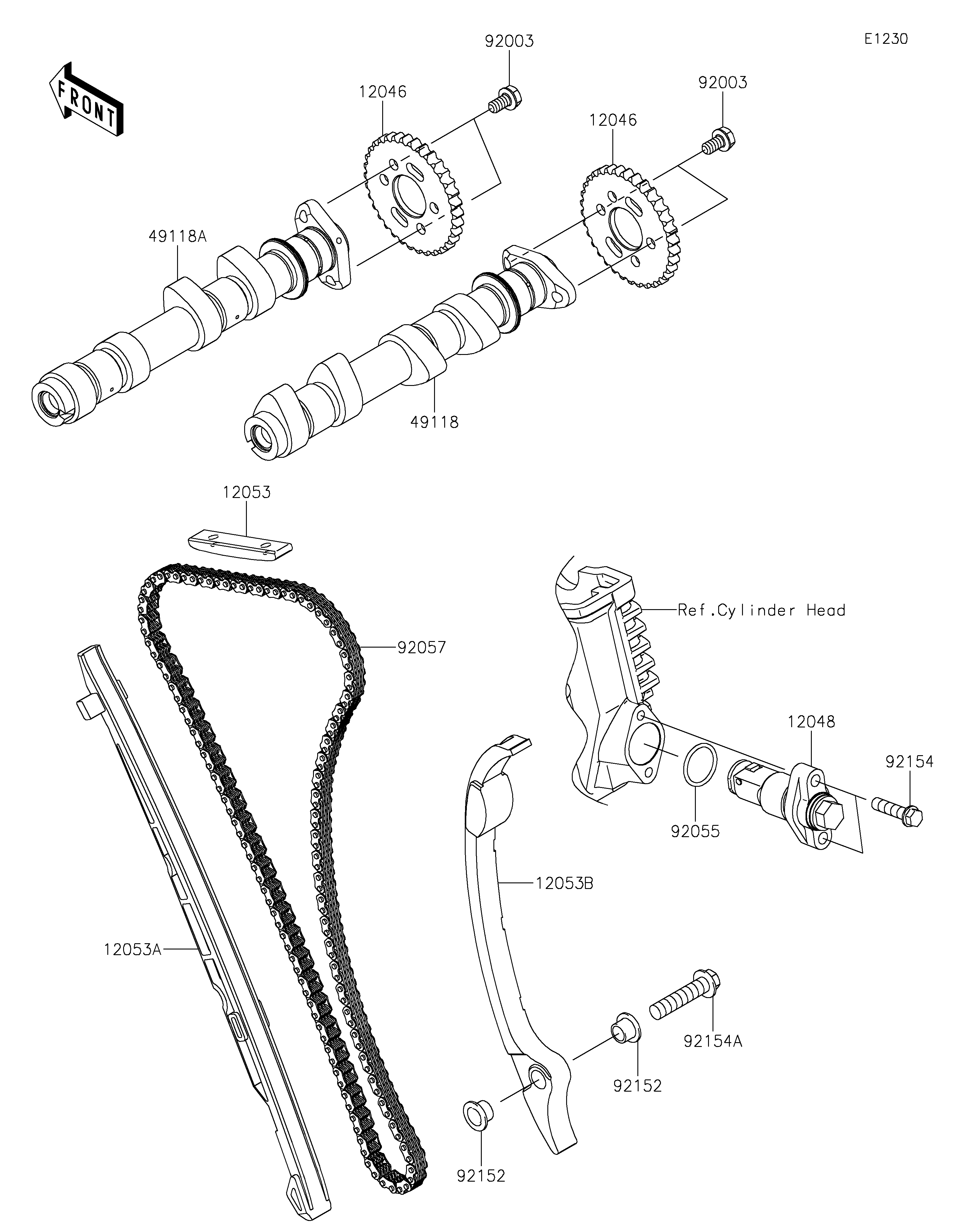 Camshaft(s)/Tensioner