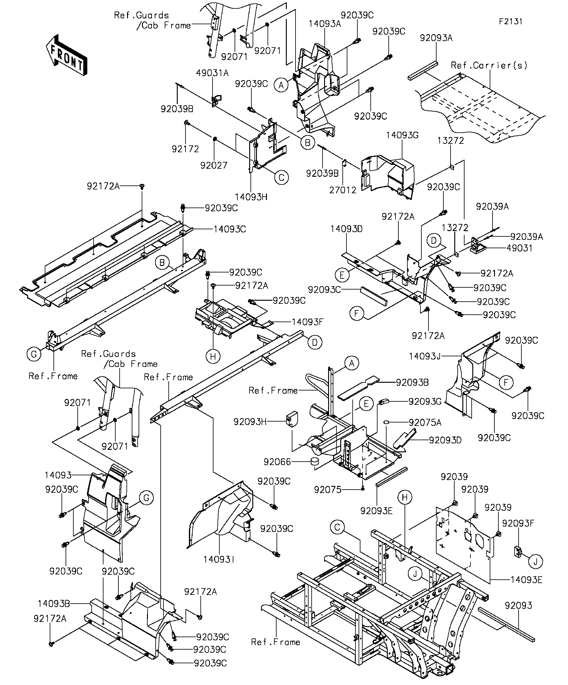 Frame Fittings(Rear)