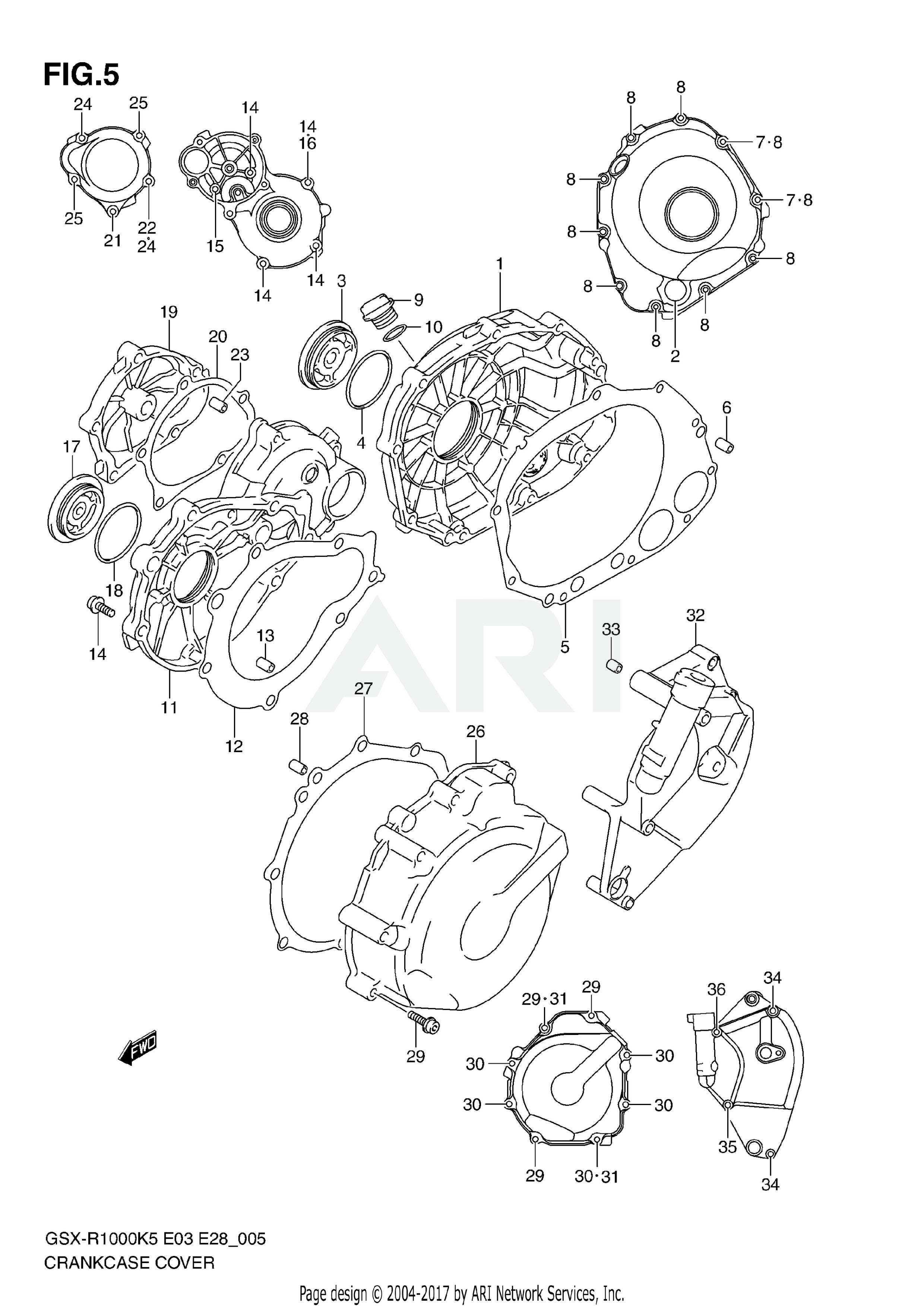 CRANKCASE COVER