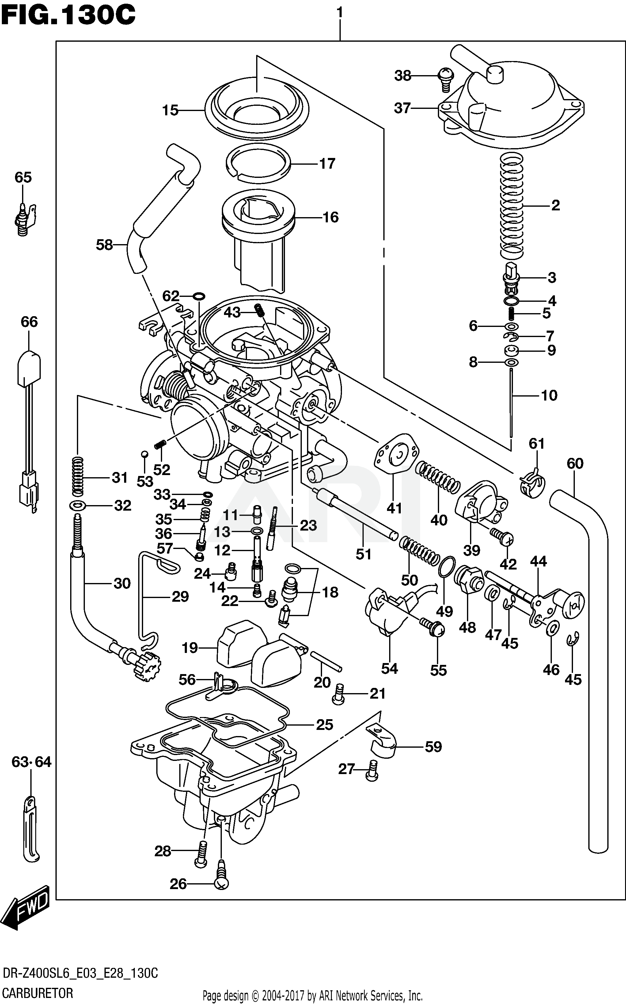 CARBURETOR (DR-Z400SL6 E33)