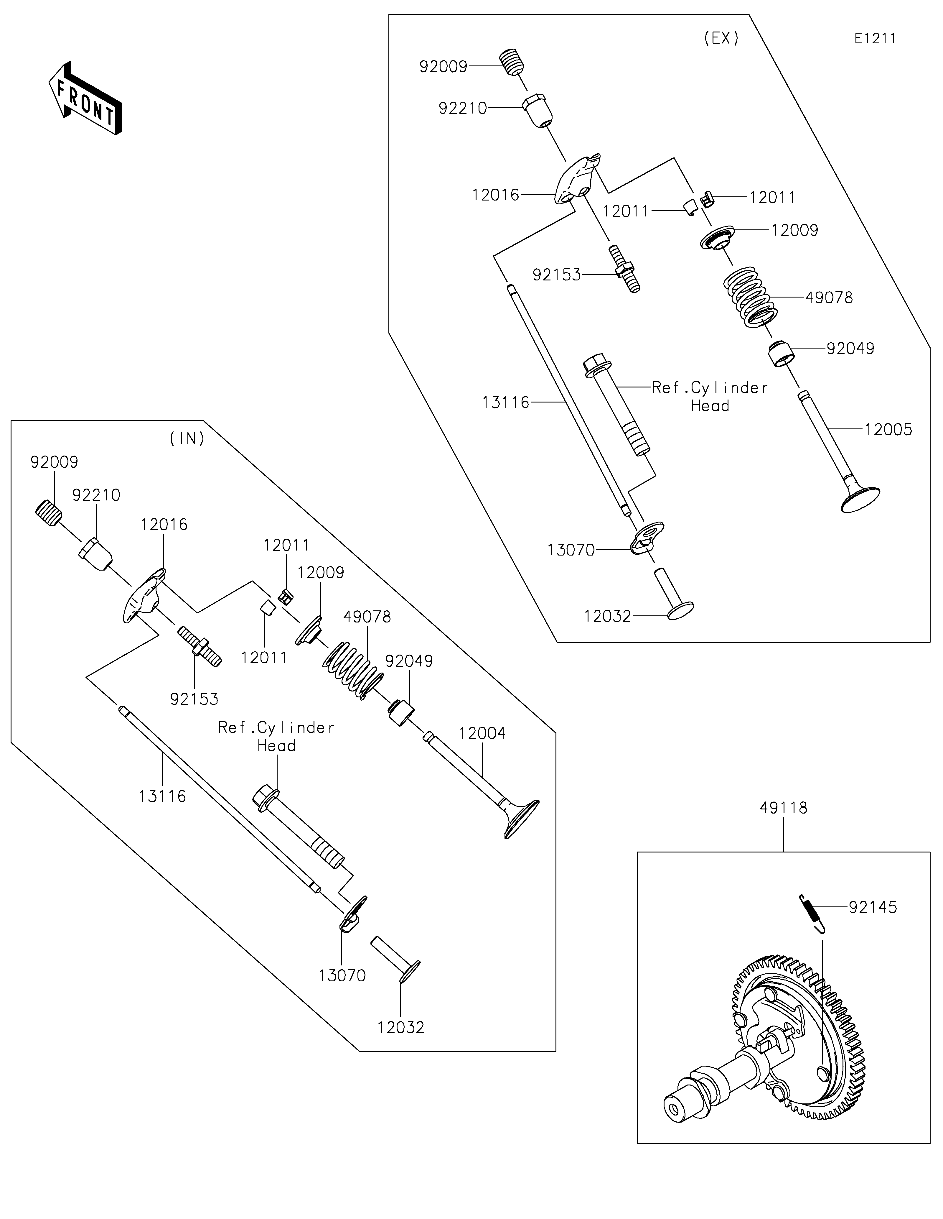 Valve(s)/Camshaft(s)