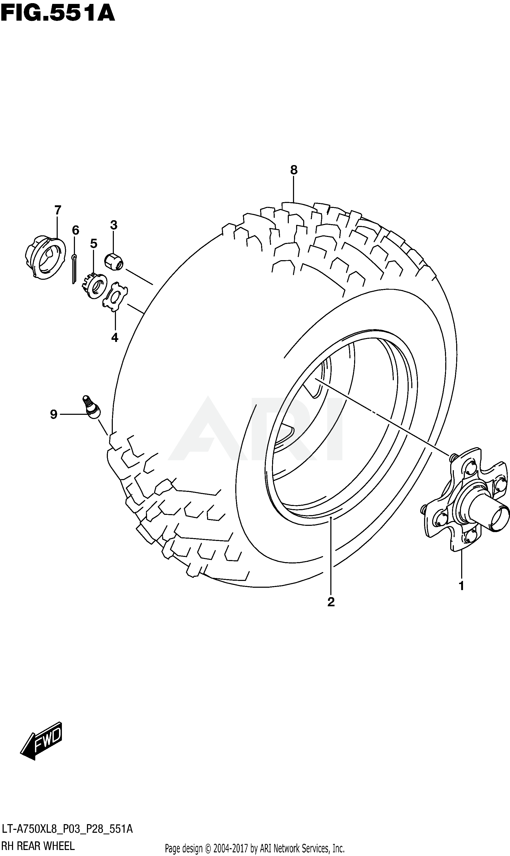 RH REAR WHEEL