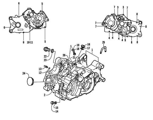 CRANKCASE ASSEMBLY