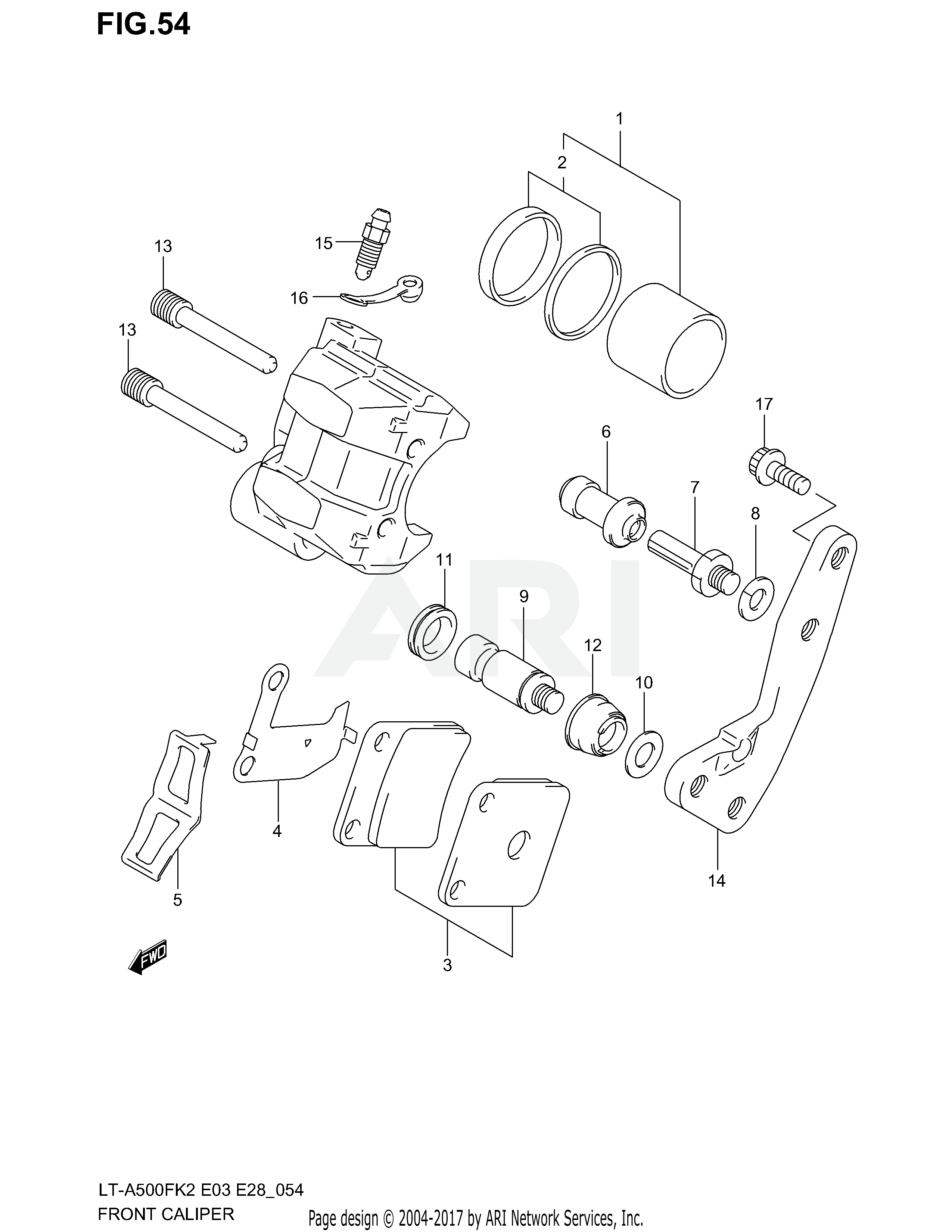 FRONT CALIPER