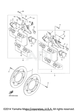 FRONT BRAKE CALIPER