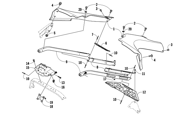 SEAT SUPPORT ASSEMBLY