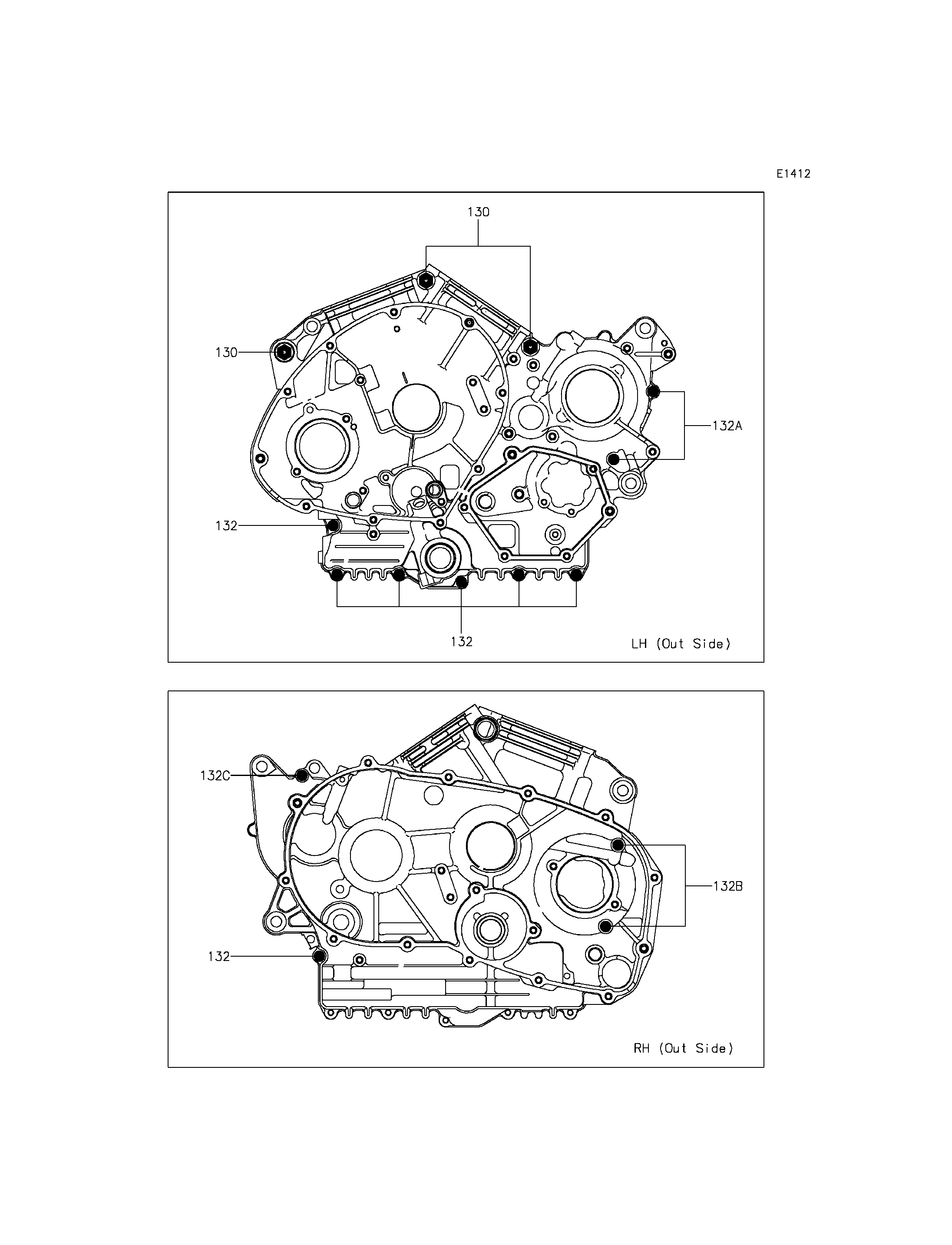 Crankcase Bolt Pattern