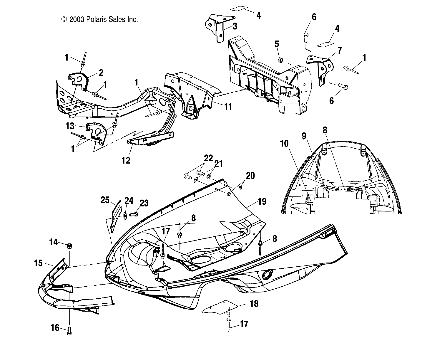 NOSEPAN - S04NT5BS/BE (4988518851A08)