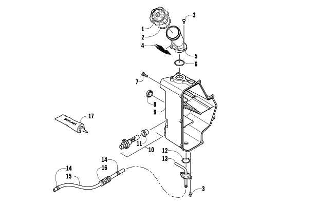 OIL TANK ASSEMBLY