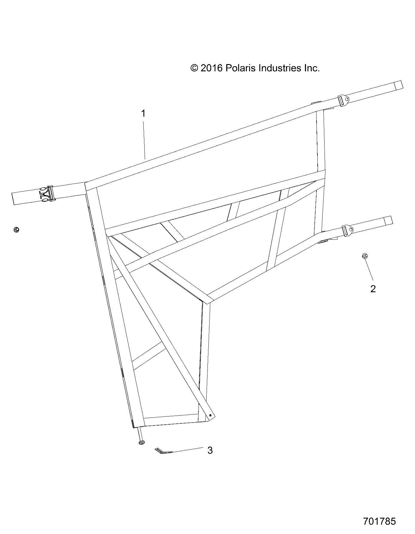 BODY, SIDE NETS - R20MAA50B1/B7 (701785)