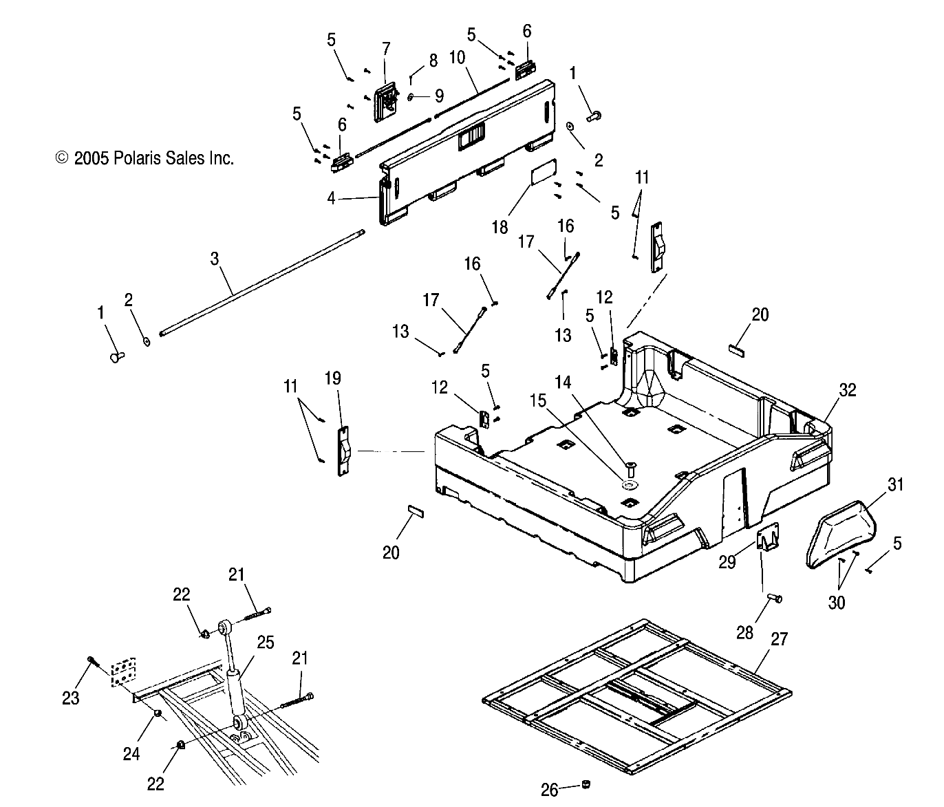 DUMP BOX - A07CL50AA (4999201649920164C10)