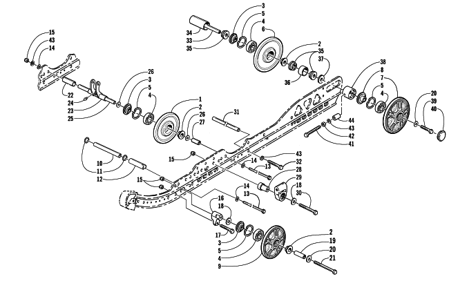 IDLER WHEEL ASSEMBLY