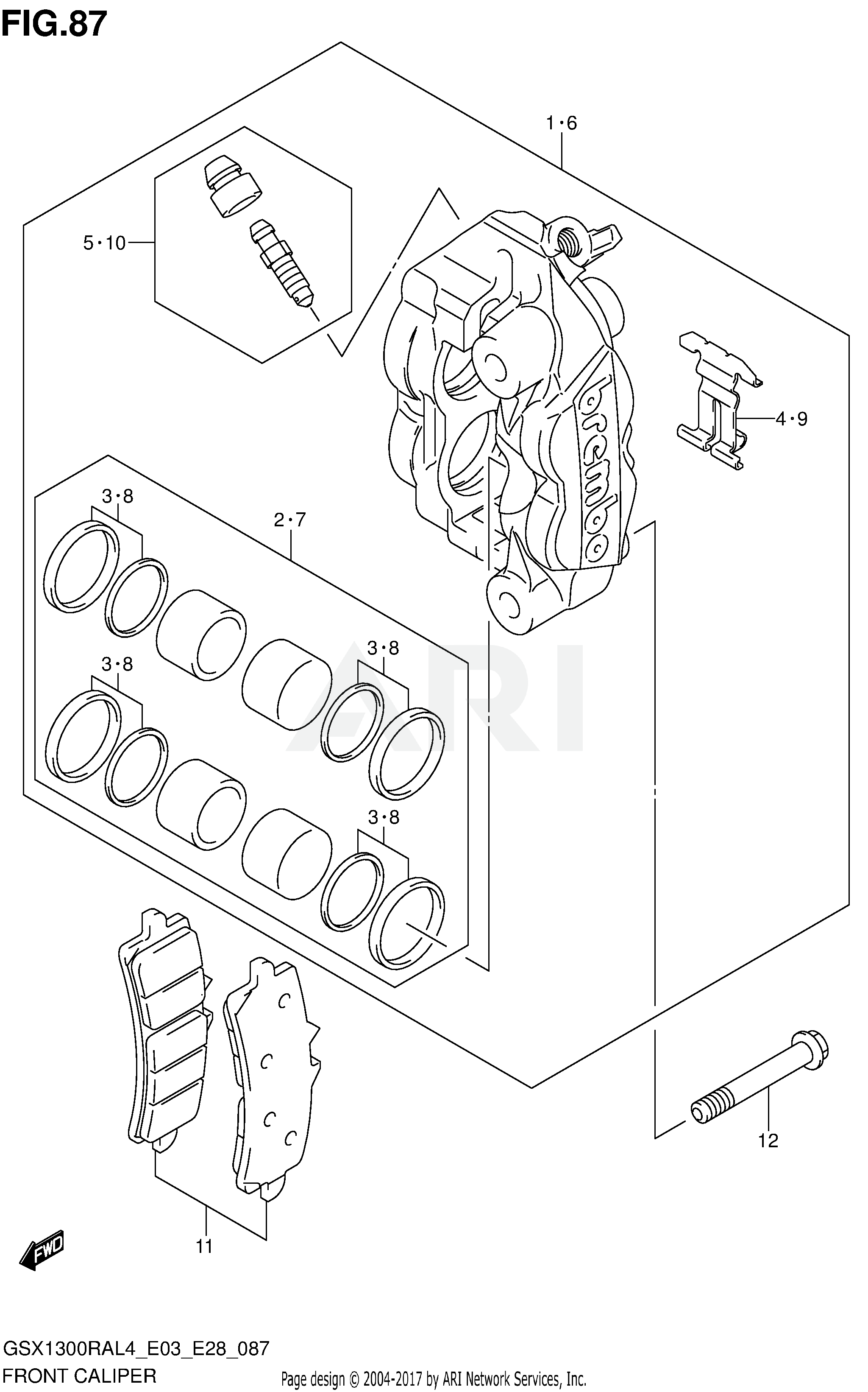 FRONT CALIPER