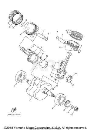 CRANKSHAFT PISTON