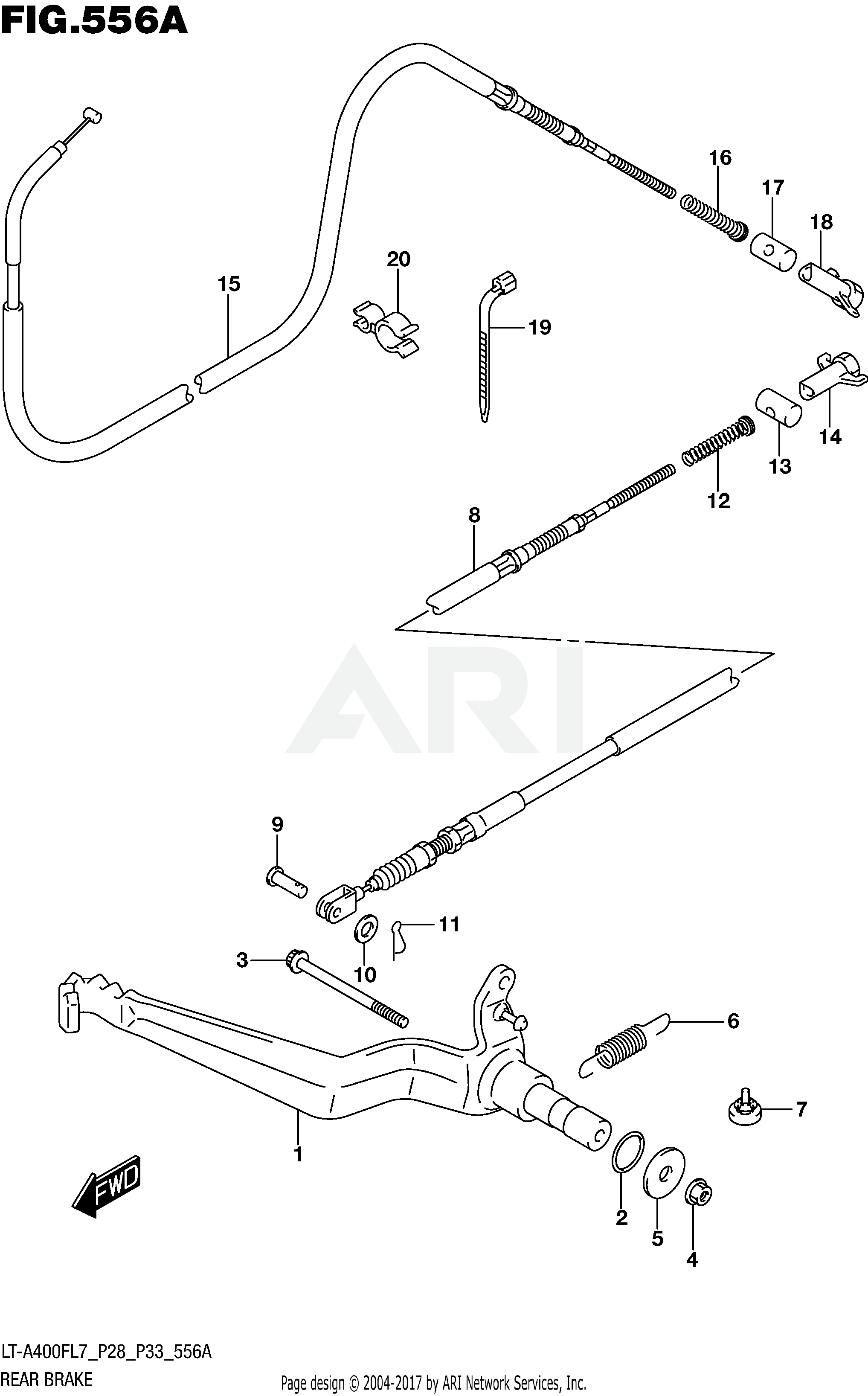 REAR BRAKE