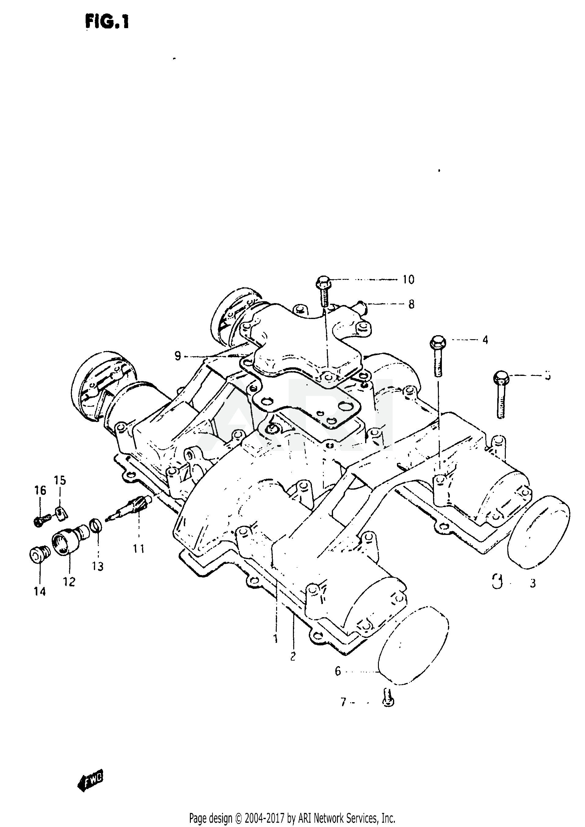 CYLINDER HEAD COVER (-F.NO.103560)