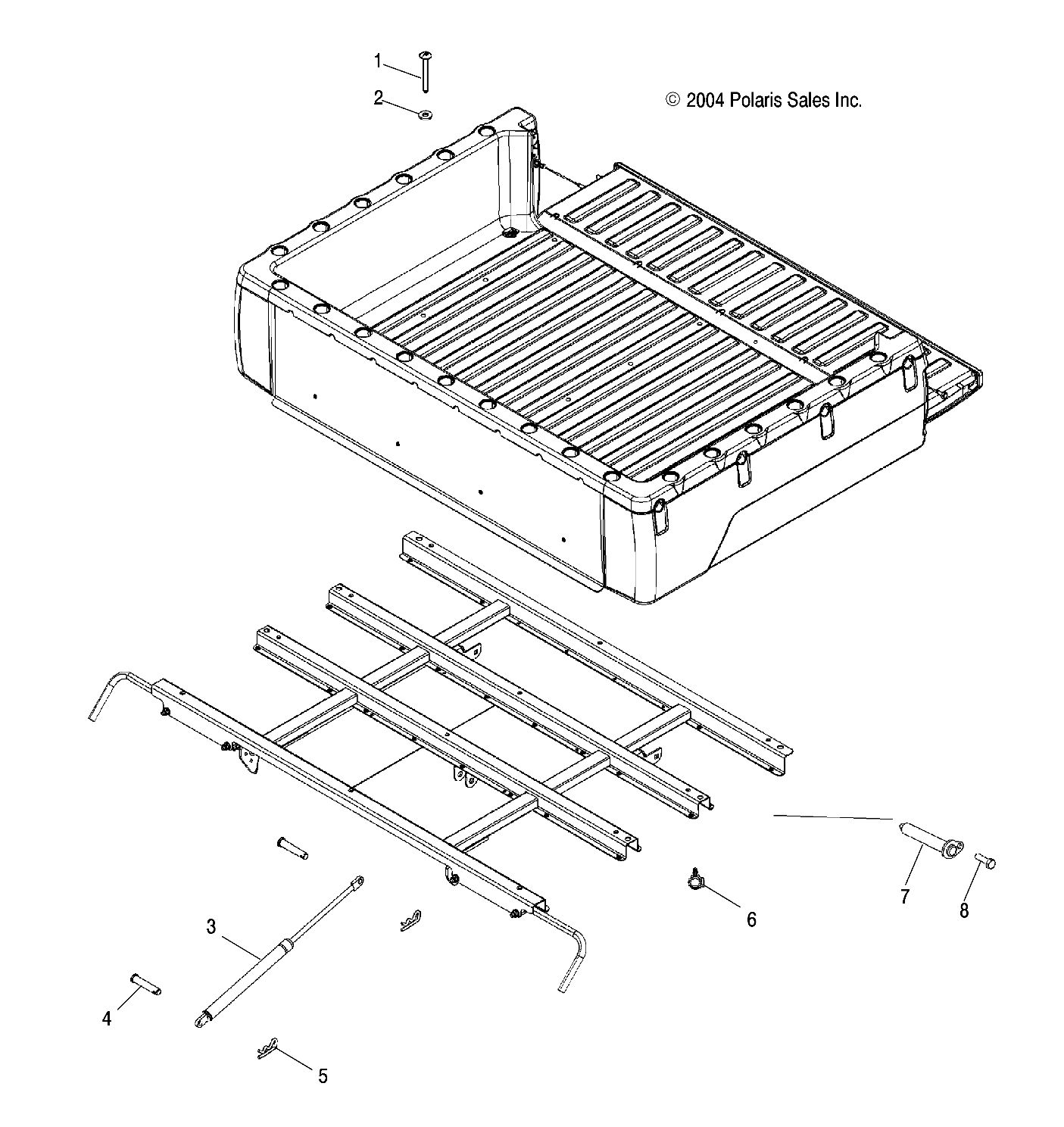 BOX MOUNTING - R05RD68AA/AB (4998269826A11)