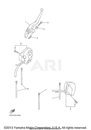 HANDLE SWITCH LEVER