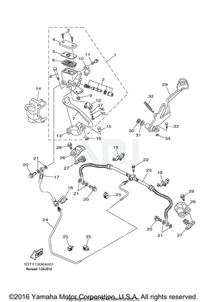 REAR MASTER CYLINDER