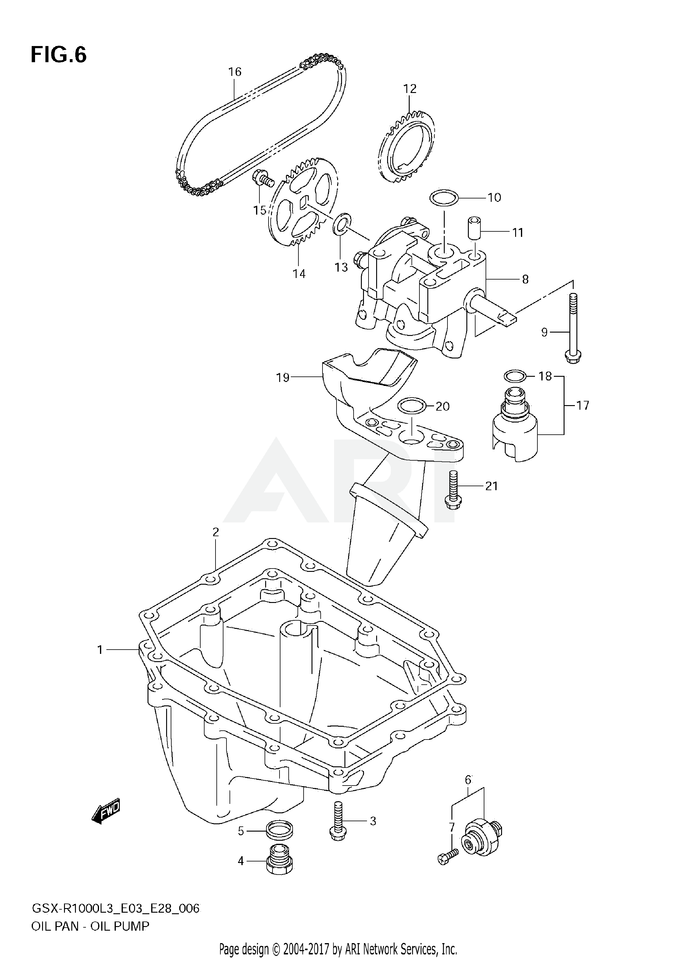 OIL PAN - OIL PUMP