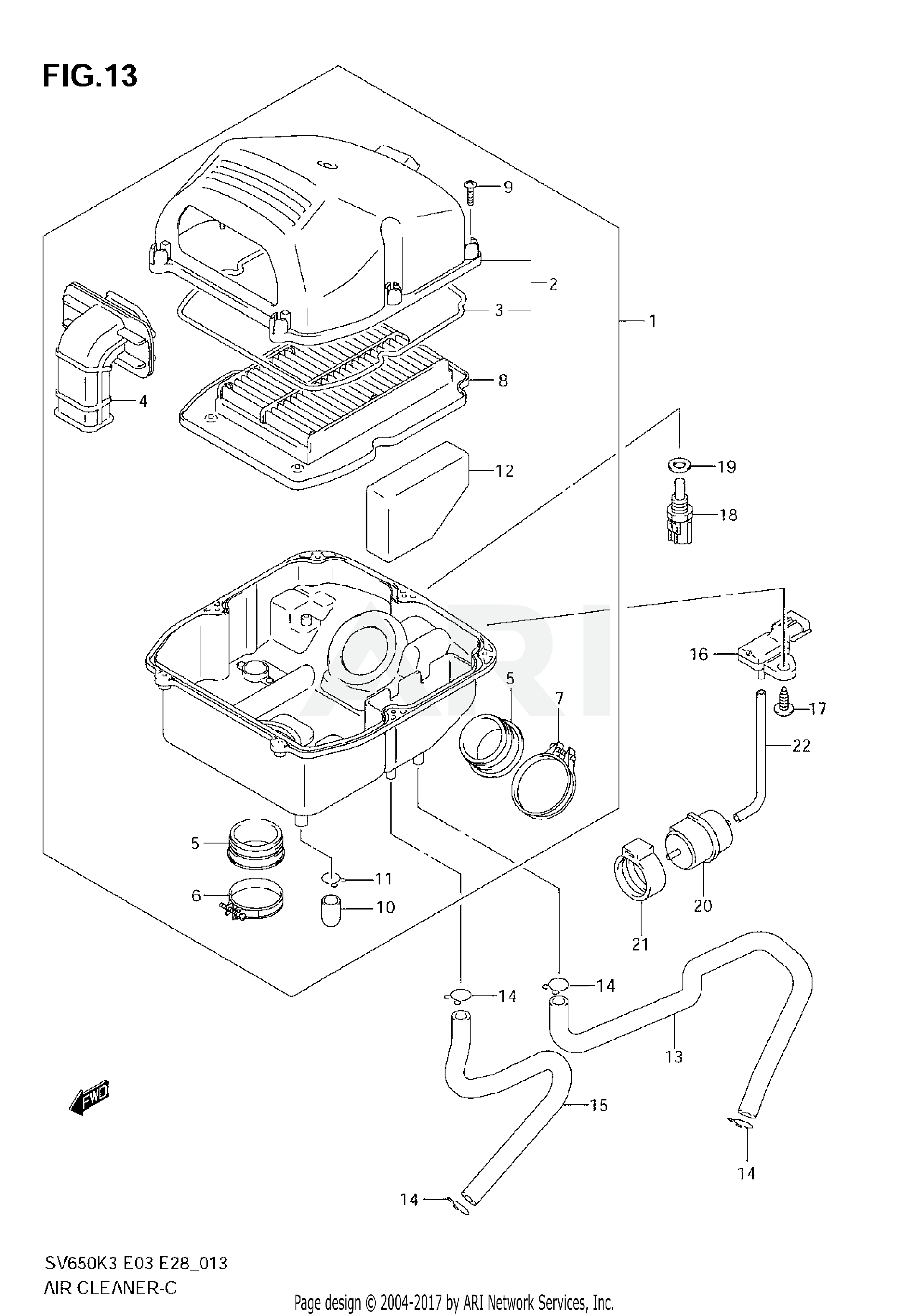 AIR CLEANER (MODEL K3/K4/K5/K6)